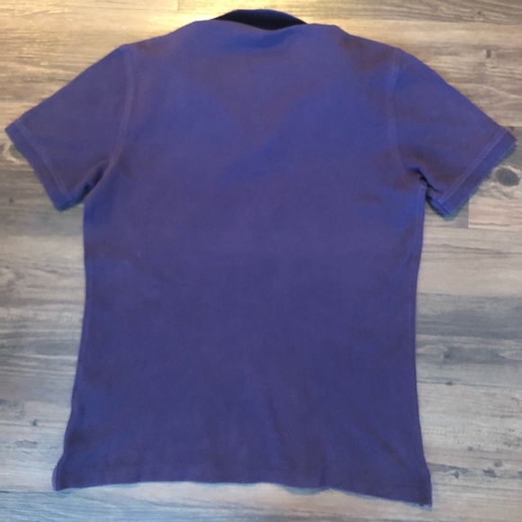 Burberry Brit Men’s Polo Shirt Purple - Picture 3 of 3